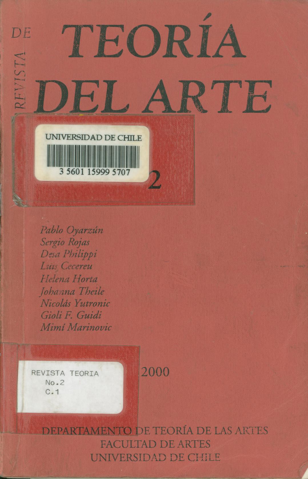 												Ver Núm. 2 (2000): mayo
											